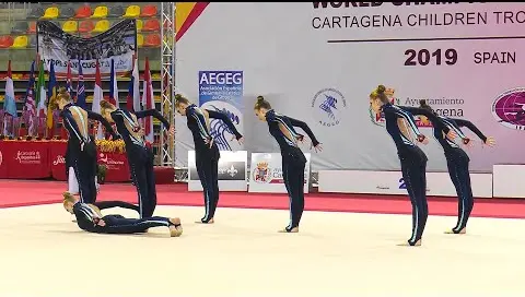 Превью видео: Aesthetic Group Gymnastics